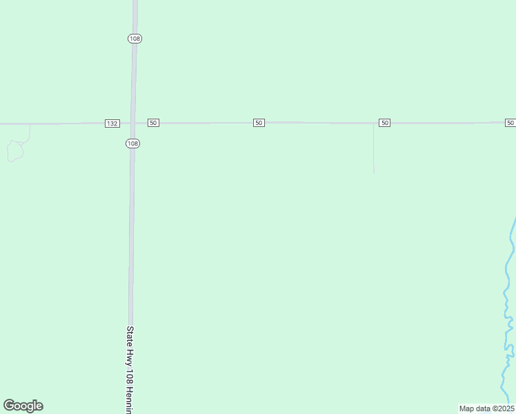 map of restaurants, bars, coffee shops, grocery stores, and more near 49290 County Road 50 in Henning
