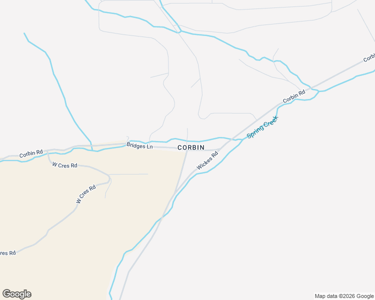 map of restaurants, bars, coffee shops, grocery stores, and more near Corbin Road in Clancy