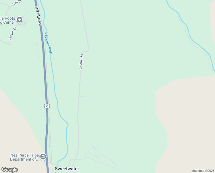 map of restaurants, bars, coffee shops, grocery stores, and more near 28359 Goldner Road in Lapwai