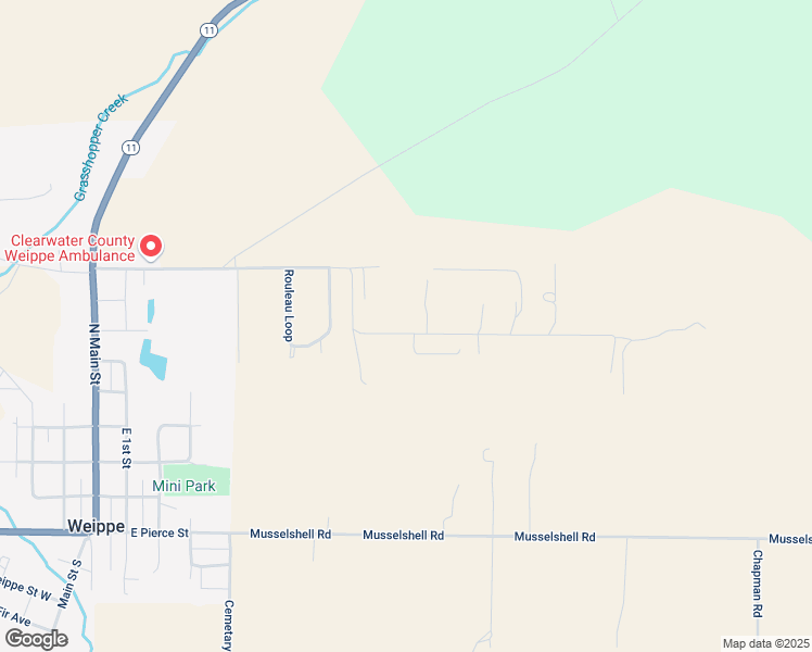 map of restaurants, bars, coffee shops, grocery stores, and more near 941 Pleasant Acres Drive in Weippe