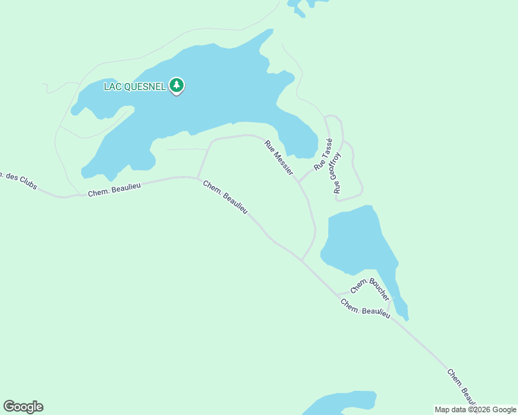 map of restaurants, bars, coffee shops, grocery stores, and more near 7435 Chemin Beaulieu in Saint-Damien