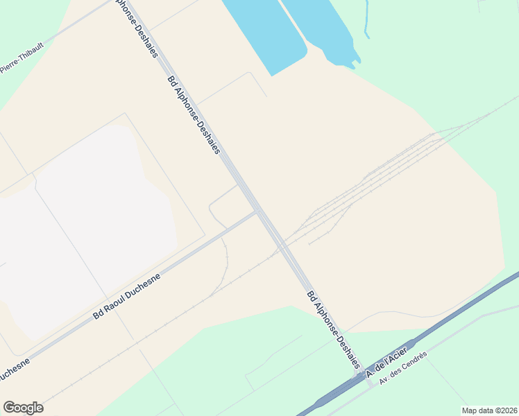 map of restaurants, bars, coffee shops, grocery stores, and more near 805 Boulevard Alphonse-Deshaies in Bécancour