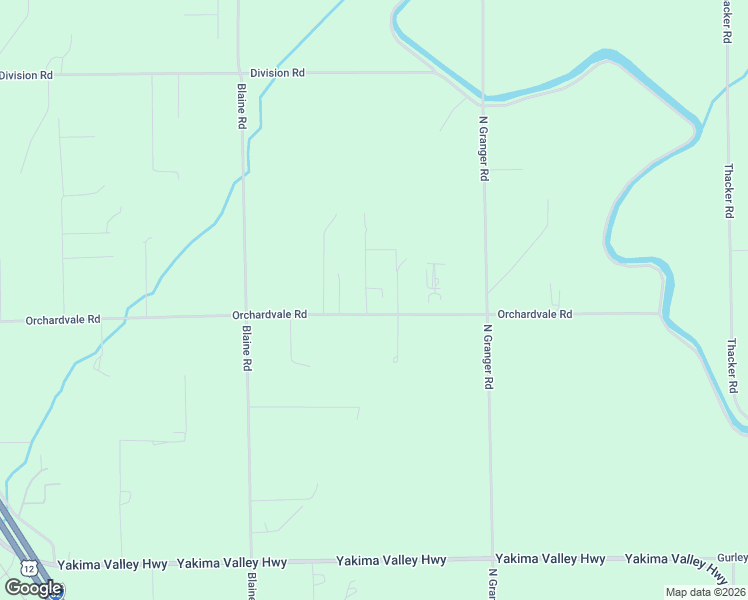 map of restaurants, bars, coffee shops, grocery stores, and more near 1031 Orchardvale Road in Zillah
