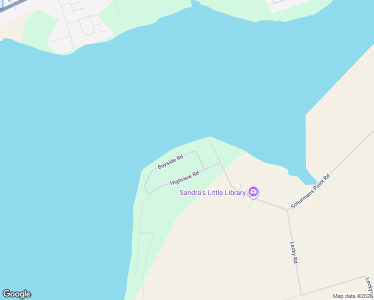 map of restaurants, bars, coffee shops, grocery stores, and more near 45 Bayside Road in Summerside