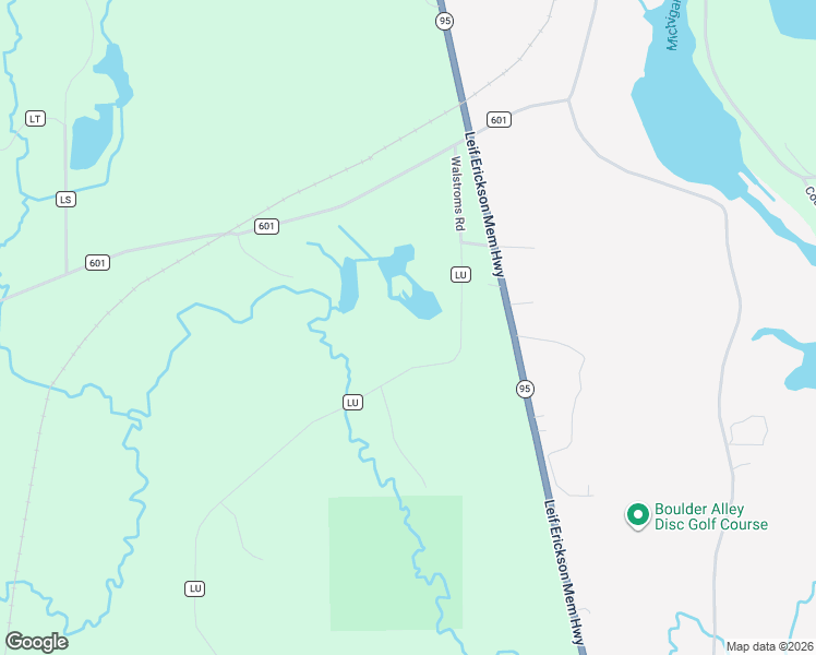 map of restaurants, bars, coffee shops, grocery stores, and more near Manier's Road in Marquette County