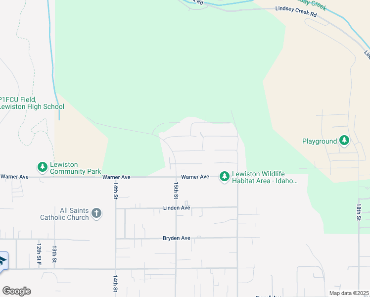 map of restaurants, bars, coffee shops, grocery stores, and more near 1511 Discovery Drive in Lewiston