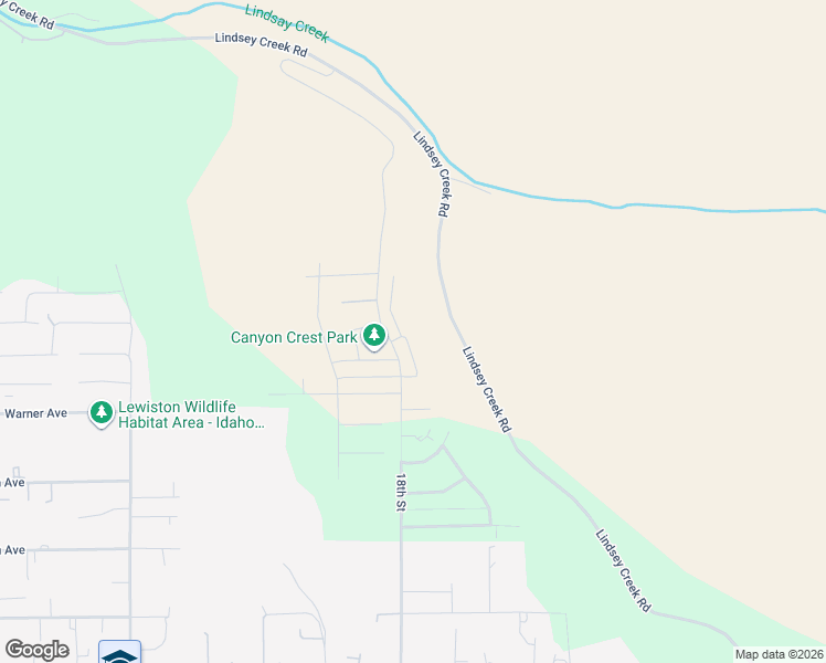 map of restaurants, bars, coffee shops, grocery stores, and more near 1733 Pioneer Drive in Lewiston
