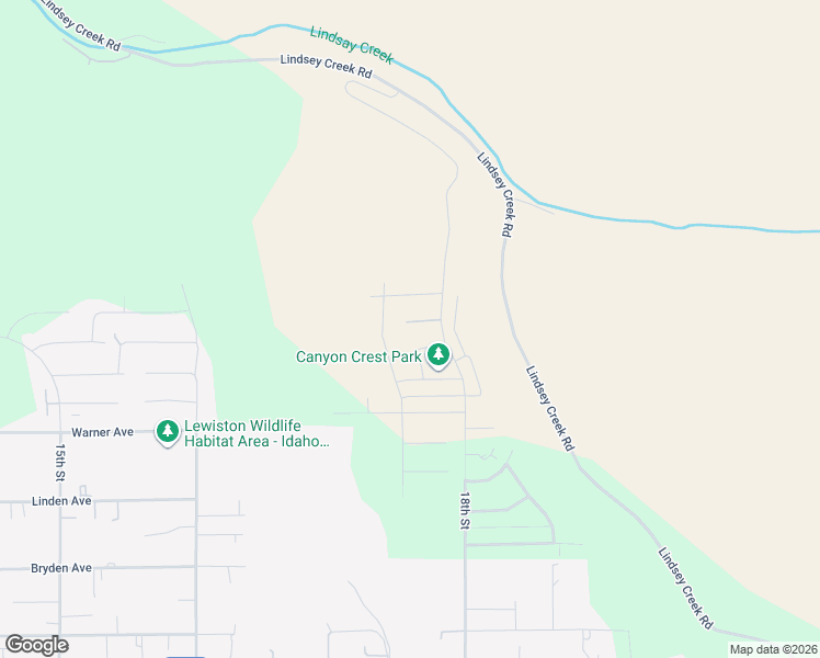 map of restaurants, bars, coffee shops, grocery stores, and more near 1717 Pioneer Drive in Lewiston