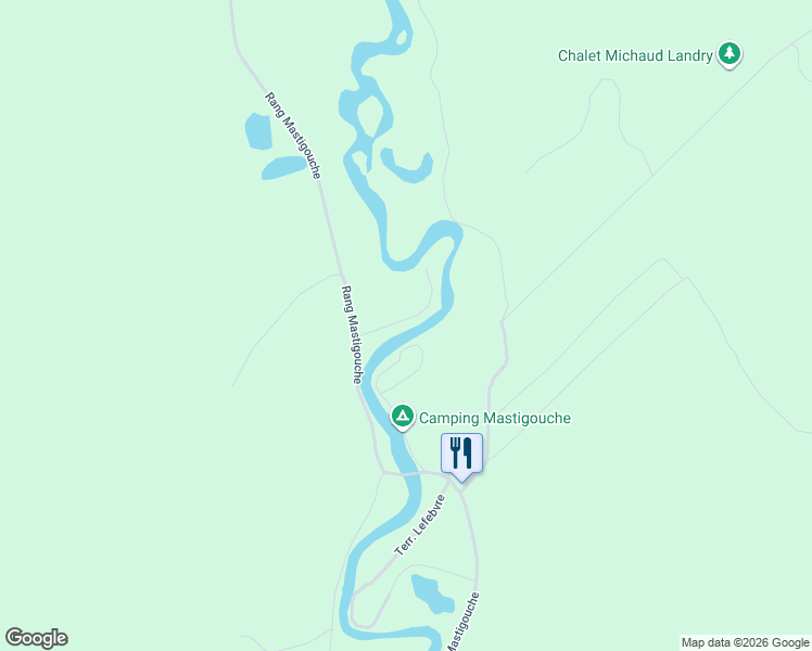 map of restaurants, bars, coffee shops, grocery stores, and more near 110 Rue Bouvier in Mandeville