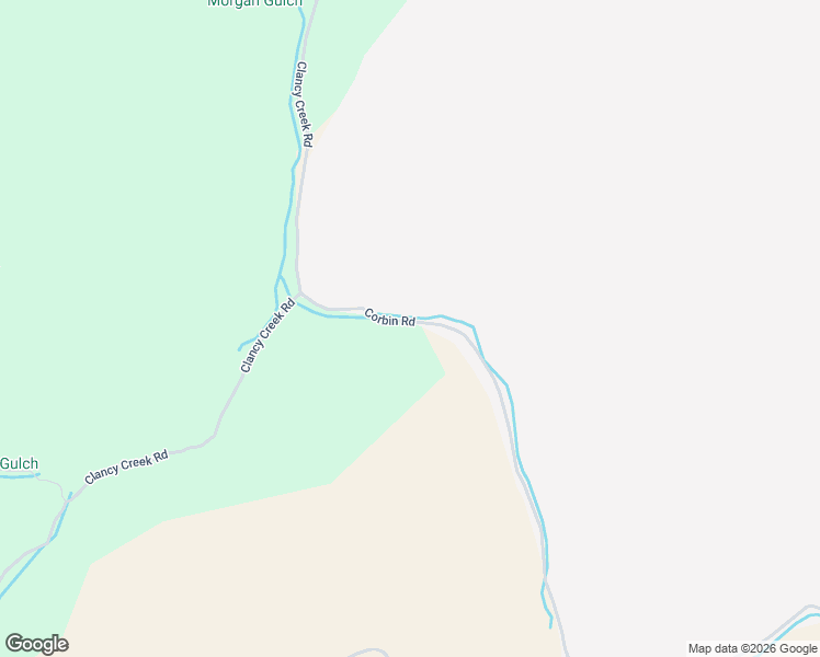 map of restaurants, bars, coffee shops, grocery stores, and more near Corbin Road in Clancy