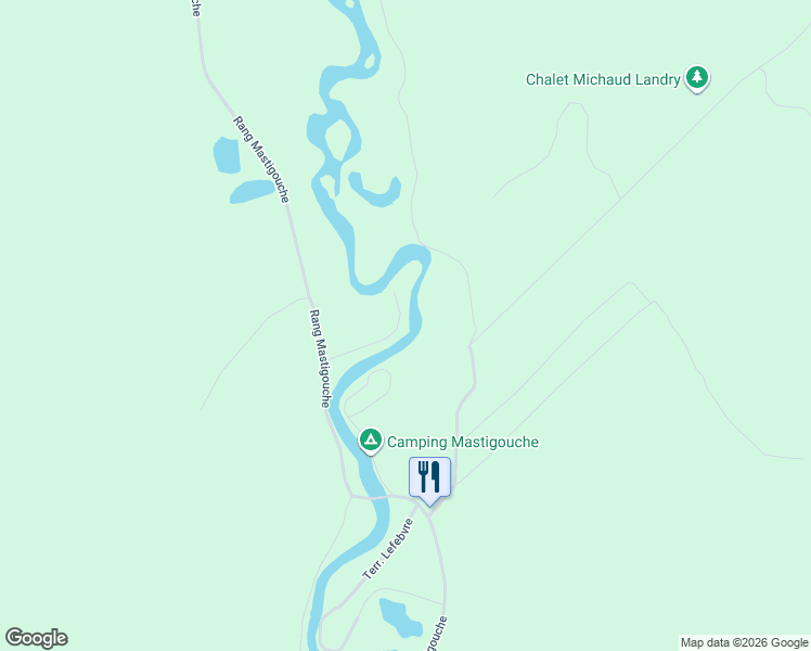 map of restaurants, bars, coffee shops, grocery stores, and more near 140 Rue Bouvier in Mandeville