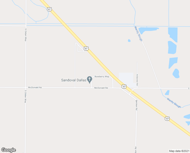 map of restaurants, bars, coffee shops, grocery stores, and more near 221 Rowberry Way in Toppenish