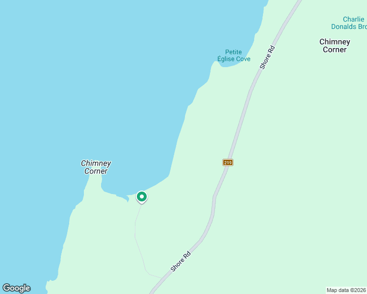 map of restaurants, bars, coffee shops, grocery stores, and more near 2696 Shore Road in Inverness