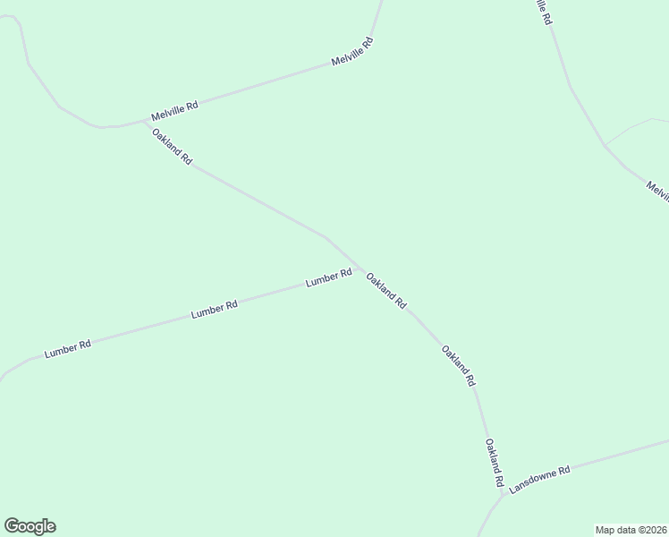 map of restaurants, bars, coffee shops, grocery stores, and more near Oakland Road in Carleton County