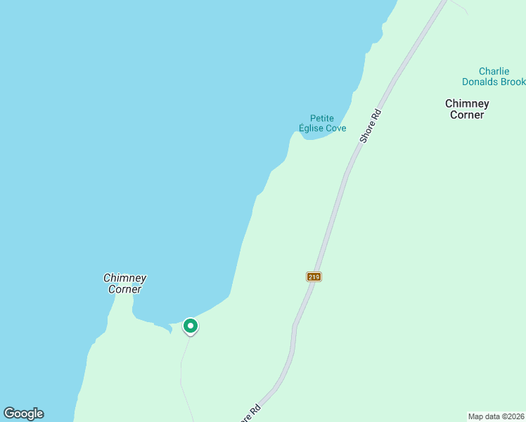 map of restaurants, bars, coffee shops, grocery stores, and more near 2696 Shore Road in Inverness