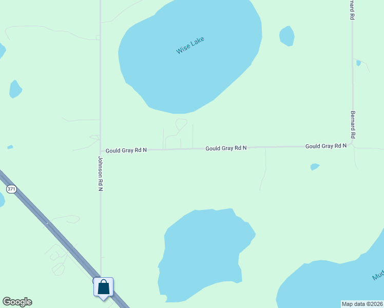 map of restaurants, bars, coffee shops, grocery stores, and more near 6701 Gould Gray Road North in Brainerd