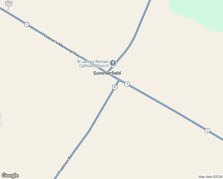 map of restaurants, bars, coffee shops, grocery stores, and more near 2713 Freetown Road in Breadalbane