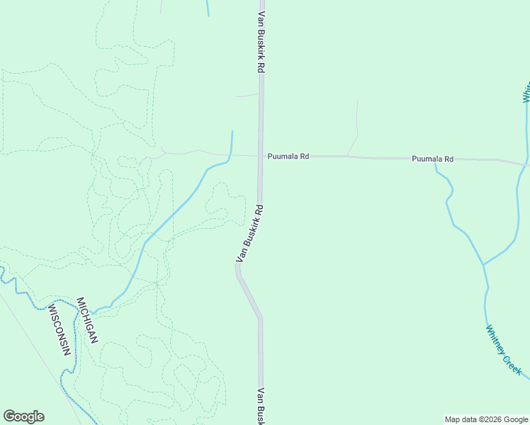 map of restaurants, bars, coffee shops, grocery stores, and more near 8420 Van Buskirk Road in Ironwood