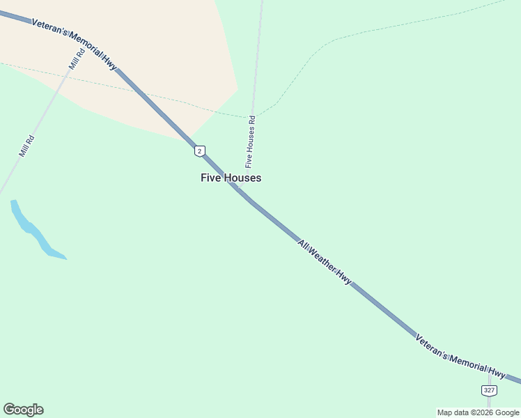 map of restaurants, bars, coffee shops, grocery stores, and more near 21 Five Houses Road in Saint Peters Bay