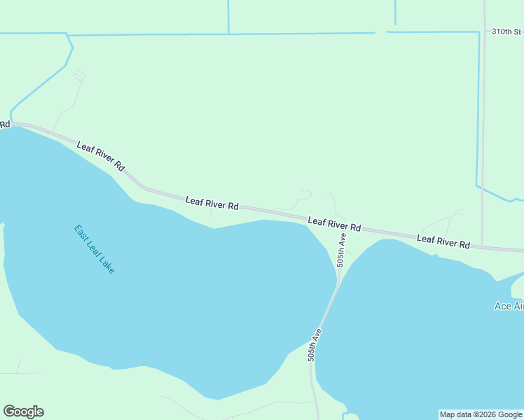 map of restaurants, bars, coffee shops, grocery stores, and more near 49842 Leaf River Road in Ottertail