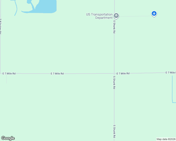 map of restaurants, bars, coffee shops, grocery stores, and more near 1771 East 7 Mile Road in Sault Ste. Marie