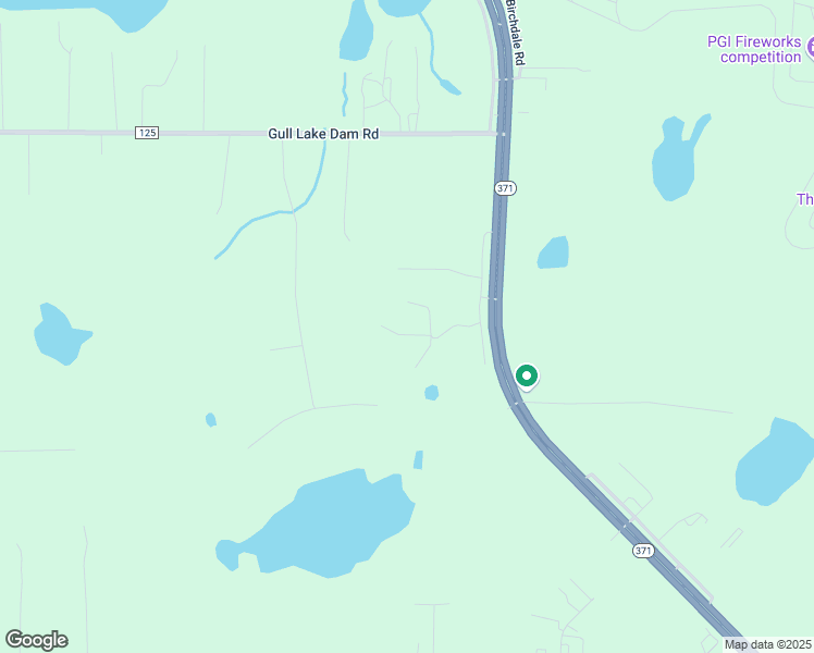 map of restaurants, bars, coffee shops, grocery stores, and more near 5336 Pioneer Trail in Brainerd