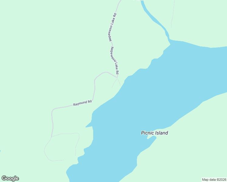 map of restaurants, bars, coffee shops, grocery stores, and more near 2392 Nepewassi Lake Road in St.-Charles