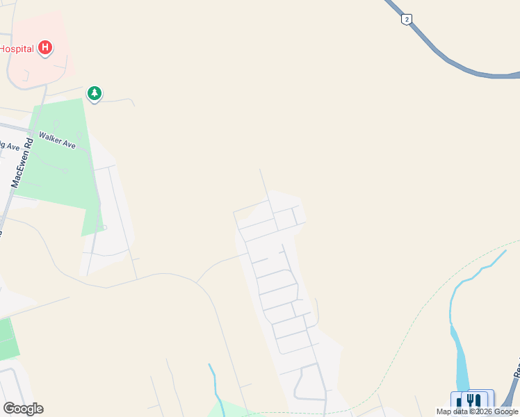 map of restaurants, bars, coffee shops, grocery stores, and more near 42 Kenzie Myers Avenue in Summerside