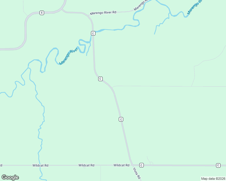 map of restaurants, bars, coffee shops, grocery stores, and more near 63083 County Highway C in Marengo