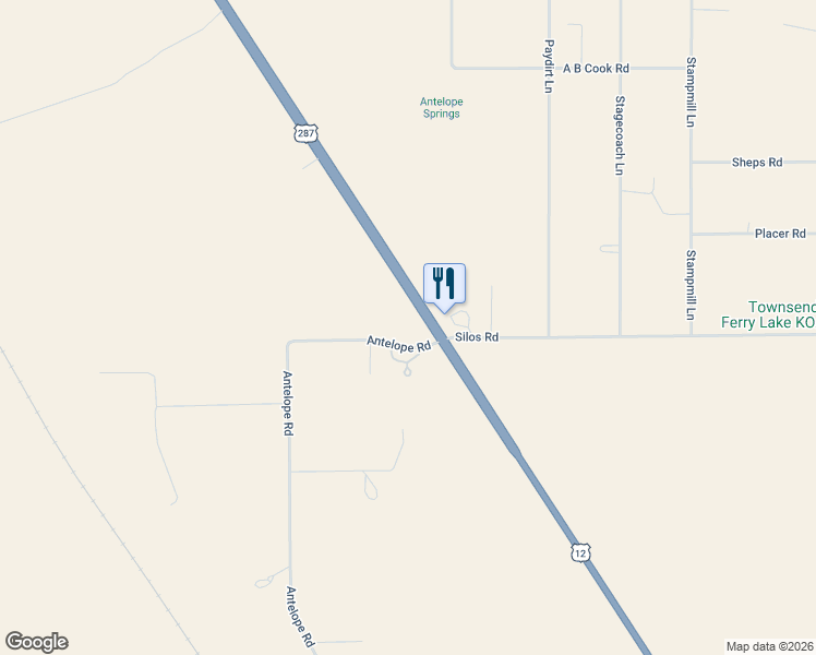 map of restaurants, bars, coffee shops, grocery stores, and more near in The Silos