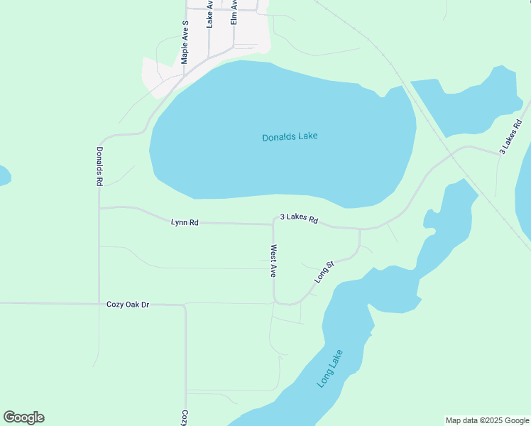 map of restaurants, bars, coffee shops, grocery stores, and more near 127 Lynn Road in Ottertail