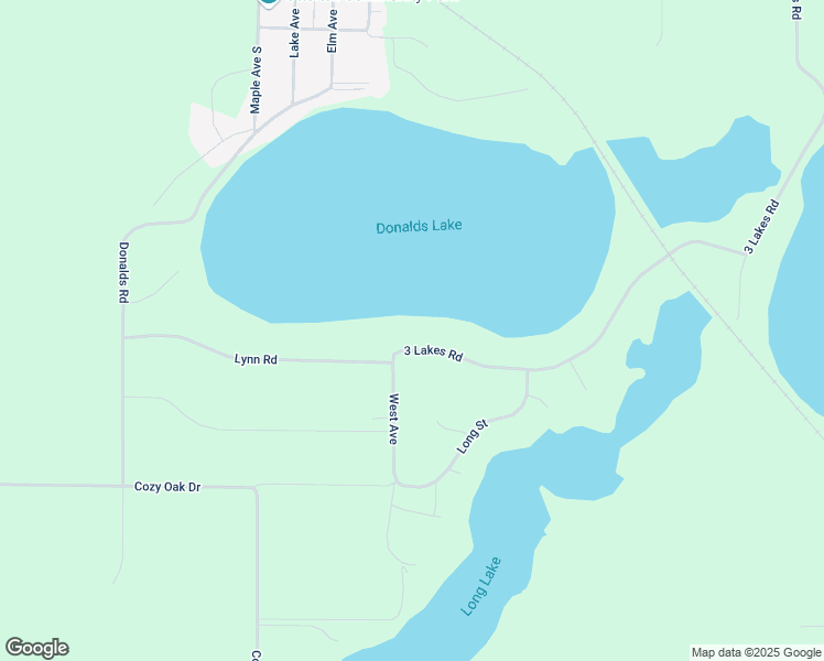 map of restaurants, bars, coffee shops, grocery stores, and more near 127 Lynn Road in Ottertail