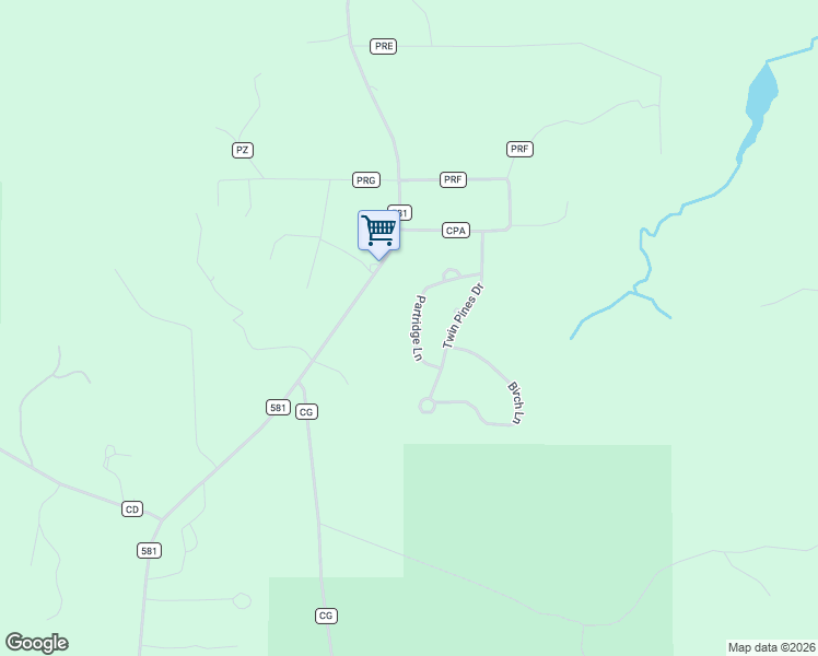 map of restaurants, bars, coffee shops, grocery stores, and more near 7-21 Partridge Lane in Ishpeming