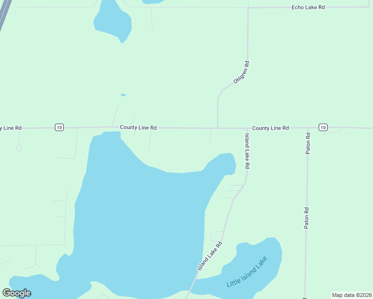 map of restaurants, bars, coffee shops, grocery stores, and more near 4246 County Line Road in Moose Lake