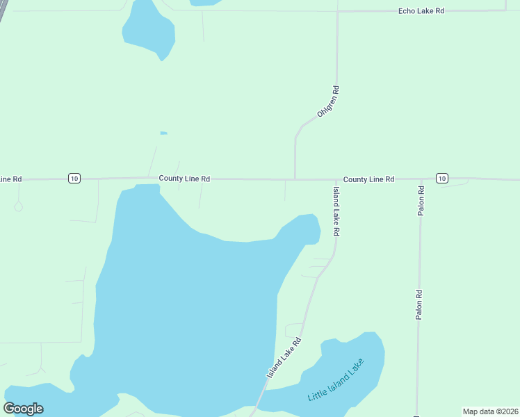 map of restaurants, bars, coffee shops, grocery stores, and more near 4246 County Line Road in Moose Lake