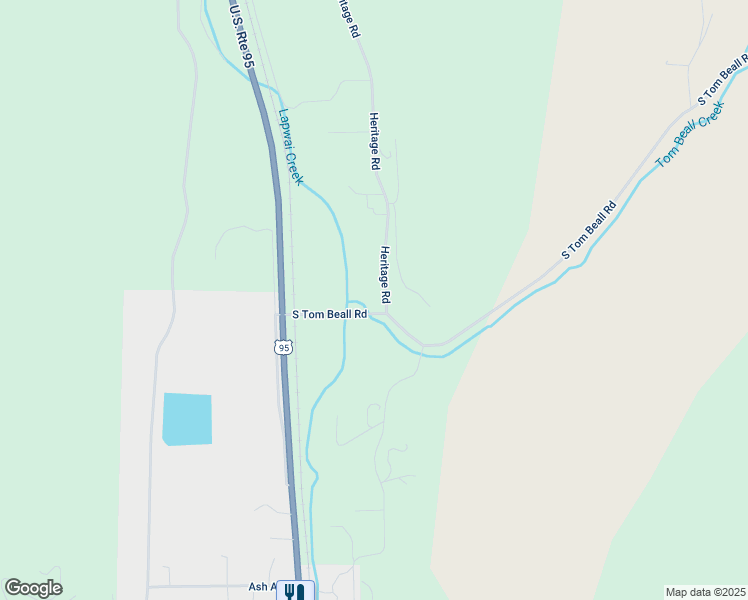 map of restaurants, bars, coffee shops, grocery stores, and more near 22673 South Tom Beall Road in Lapwai
