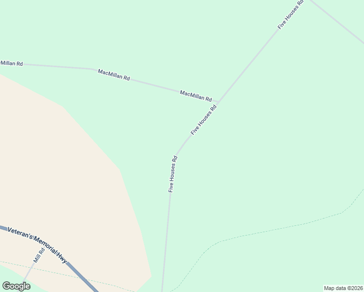 map of restaurants, bars, coffee shops, grocery stores, and more near 21 Five Houses Road in Saint Peters Bay