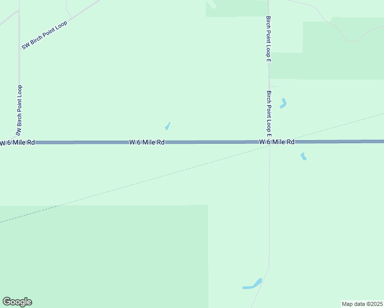map of restaurants, bars, coffee shops, grocery stores, and more near 7249 West 6 Mile Road in Brimley