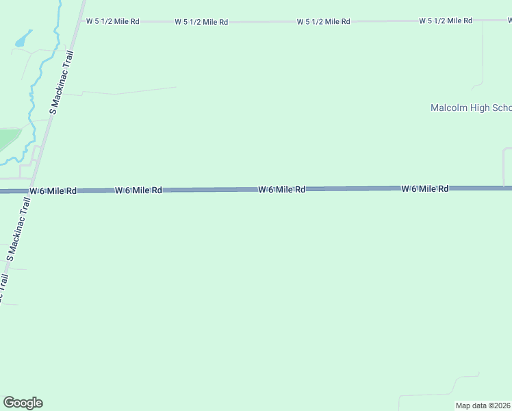 map of restaurants, bars, coffee shops, grocery stores, and more near 653 West 6 Mile Road in Sault Ste. Marie