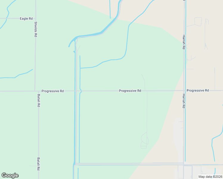 map of restaurants, bars, coffee shops, grocery stores, and more near 7501 Progressive Road in Harrah