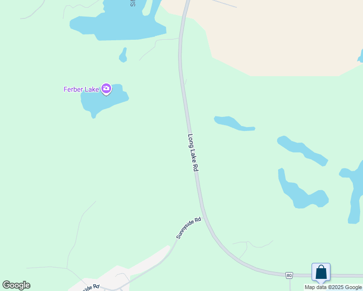 map of restaurants, bars, coffee shops, grocery stores, and more near 3381 Long Lake Road in Sudbury