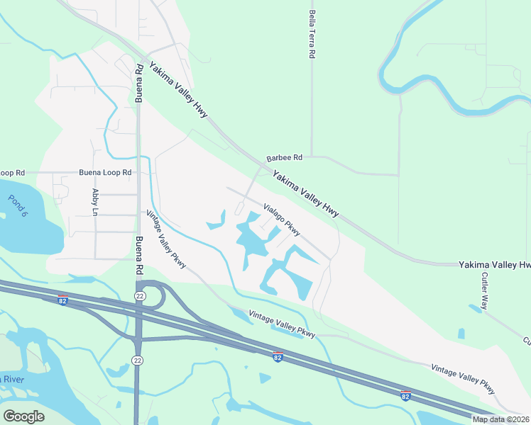 map of restaurants, bars, coffee shops, grocery stores, and more near 8012 Vialago Parkway in Zillah