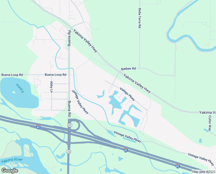 map of restaurants, bars, coffee shops, grocery stores, and more near 702 Fountain Boulevard in Zillah