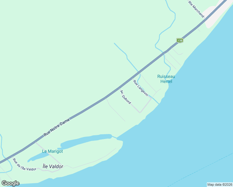 map of restaurants, bars, coffee shops, grocery stores, and more near 462 Rue Notre-Dame in Champlain