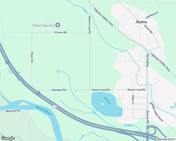 map of restaurants, bars, coffee shops, grocery stores, and more near 670 Buena Loop Road in Zillah