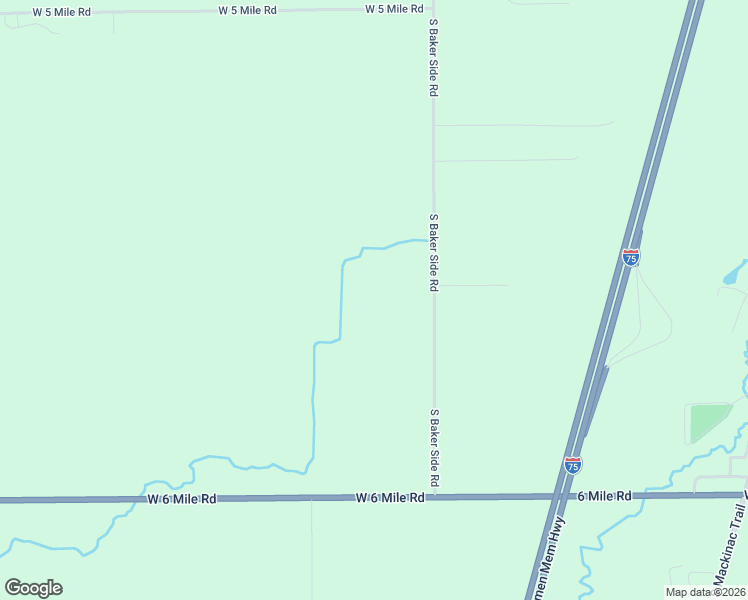 map of restaurants, bars, coffee shops, grocery stores, and more near 5616 South Baker Side Road in Sault Ste. Marie