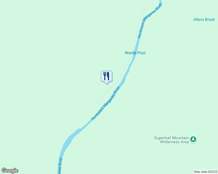 map of restaurants, bars, coffee shops, grocery stores, and more near 3719 West Big Intervale Road in Margaree Valley