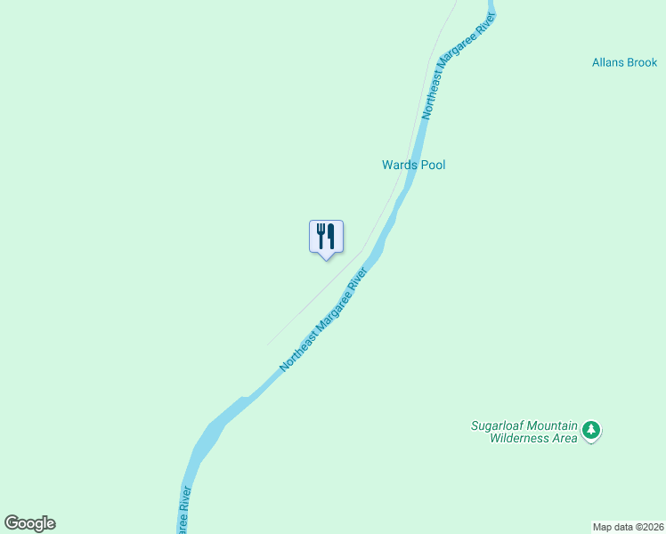 map of restaurants, bars, coffee shops, grocery stores, and more near 3719 West Big Intervale Road in Margaree Valley