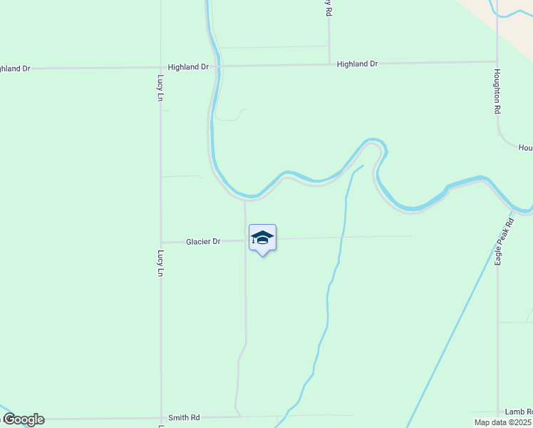 map of restaurants, bars, coffee shops, grocery stores, and more near 241 Glacier Drive in Zillah