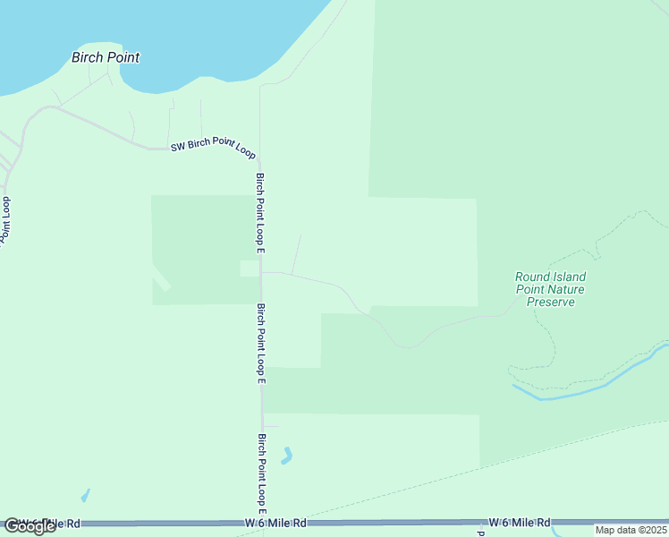 map of restaurants, bars, coffee shops, grocery stores, and more near 6854 West Winding Ridge in Brimley